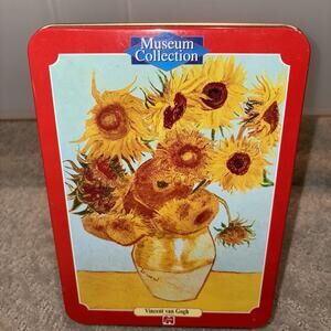 Museum Collection 500 Piece Puzzle Van Gogh Sunflowers- NEW in Tin